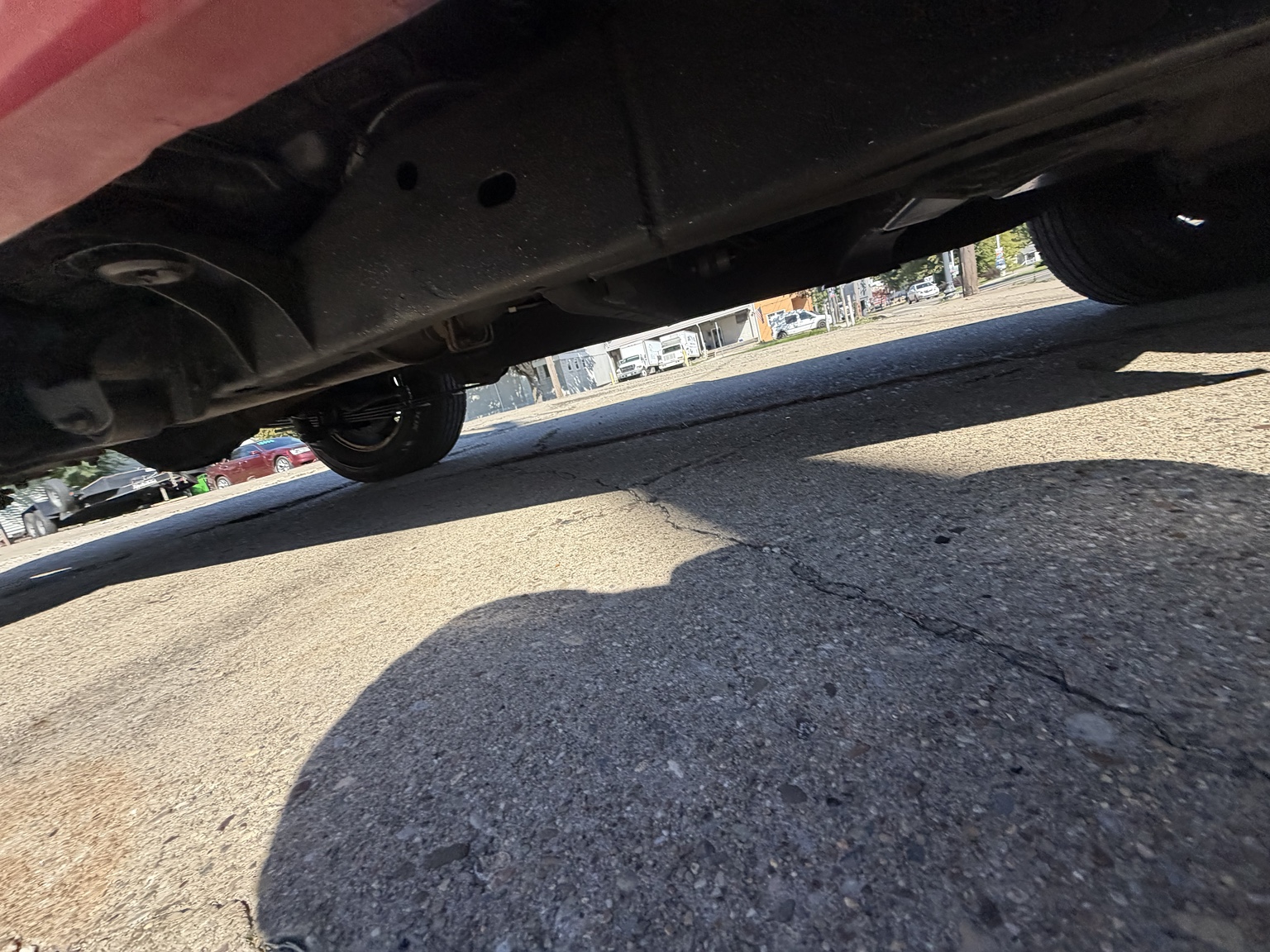 Blazer underbody view